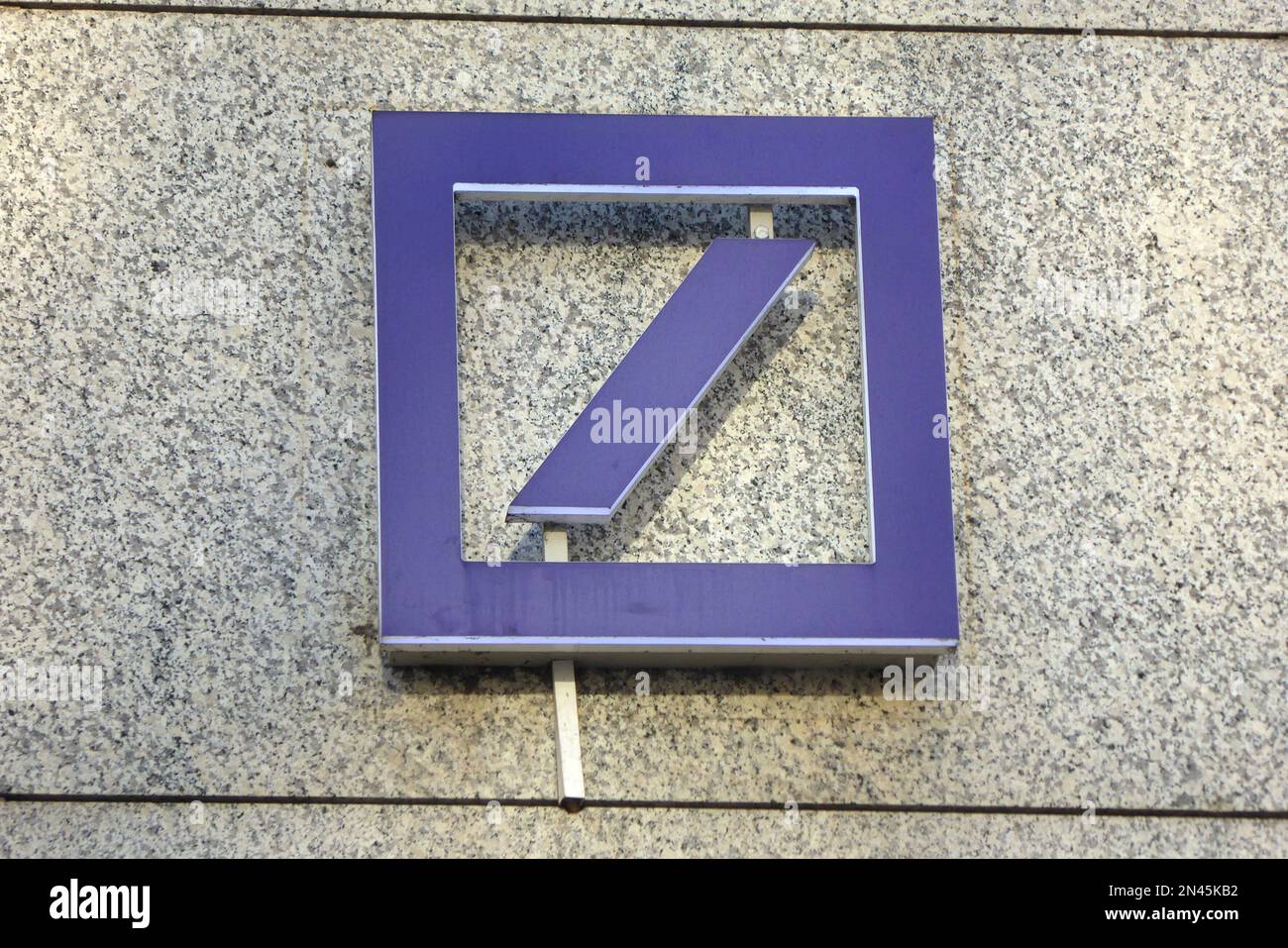 Deutsche Bank / logo Banque D'Images