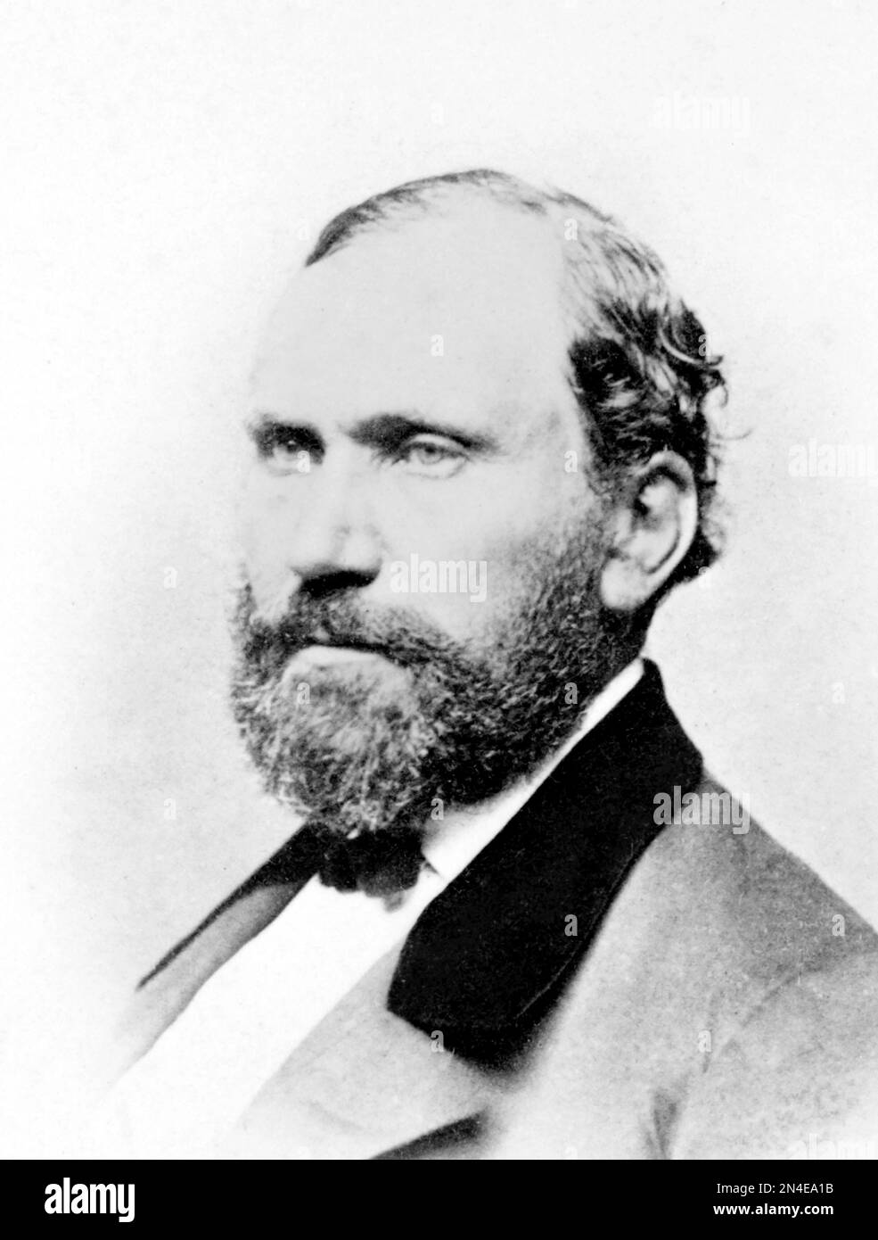 Allan Pinkerton. Portrait du détective écossais américain Allan J. Pinkerton (1819-1884) c. 1861 Banque D'Images