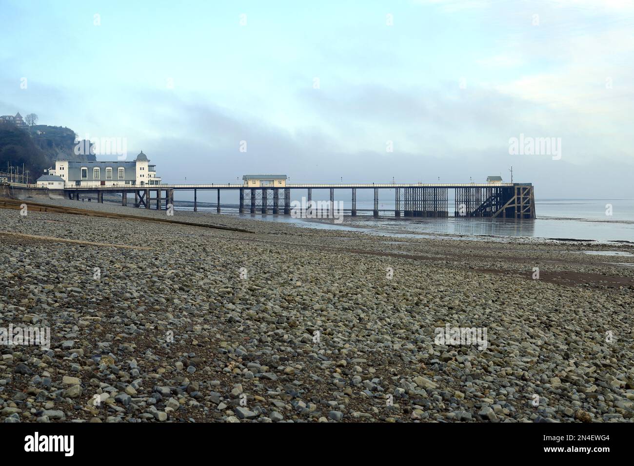 Penarth Pier, Penarth près de Cardiff, Vale of Glamorgan, Pays de Galles, Royaume-Uni. Banque D'Images