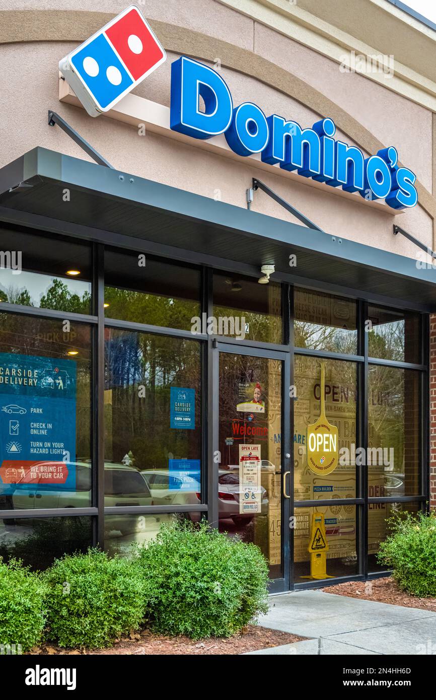 Logo dominos pizza Banque de photographies et d’images à haute