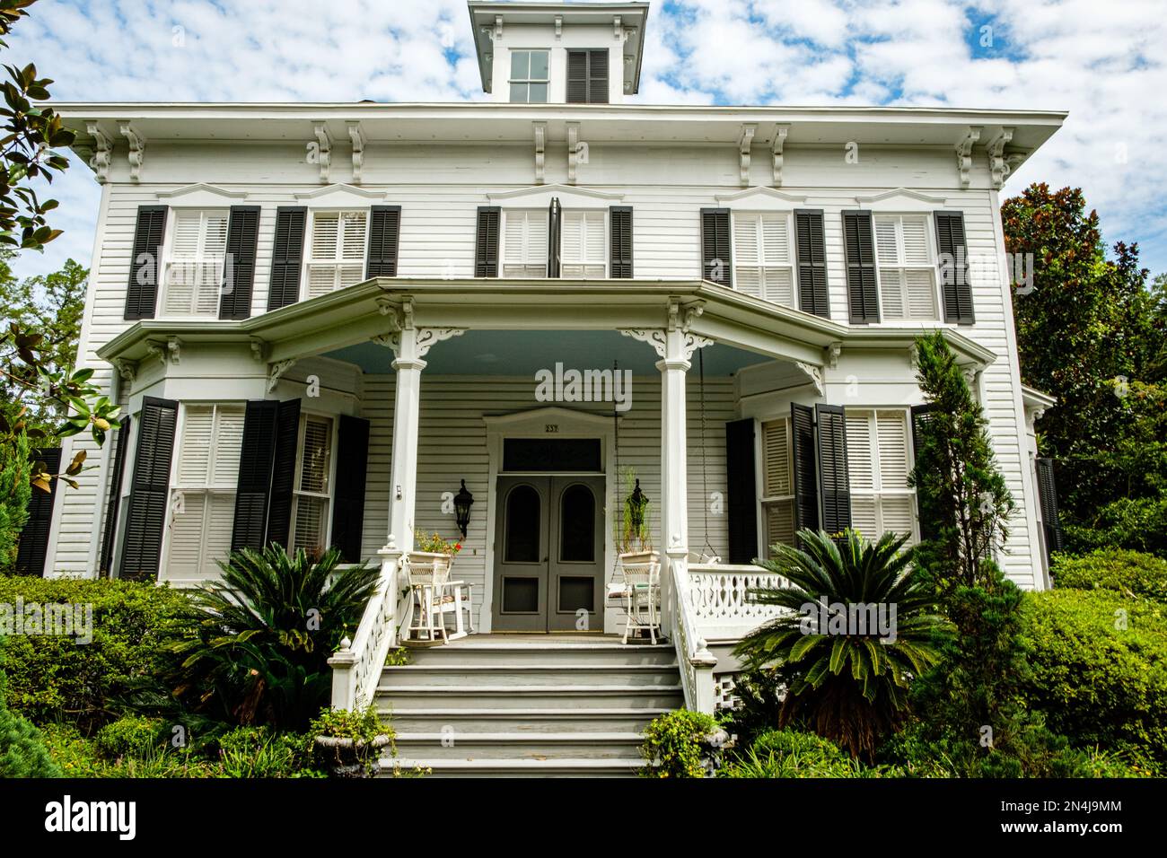 Dial Goza House, Northeast Marion Street, Madison, Floride Banque D'Images