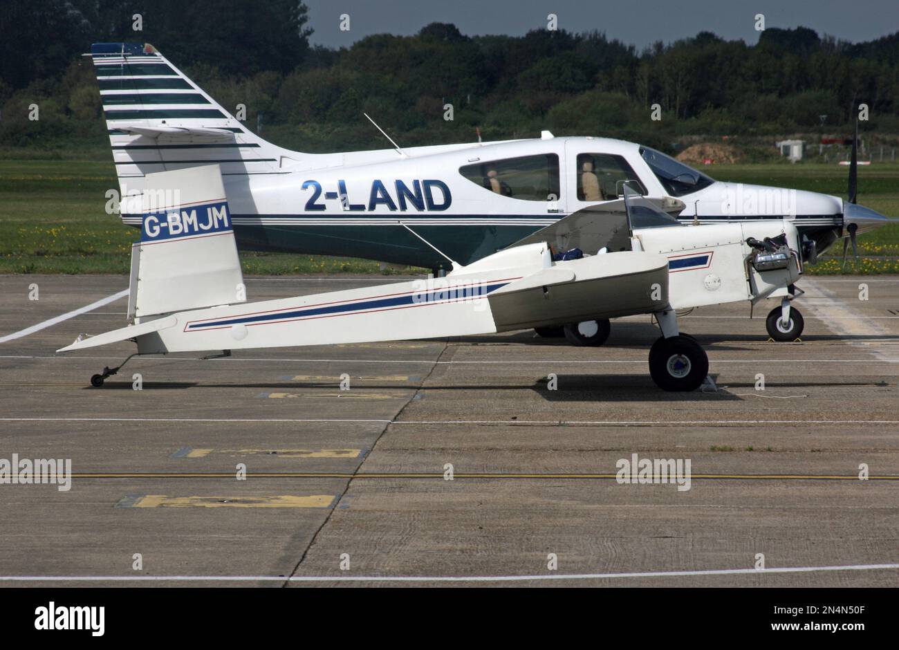 An Evans VP-1 Volksplane à l'aéroport de Brighton City, Sussex, Angleterre Banque D'Images