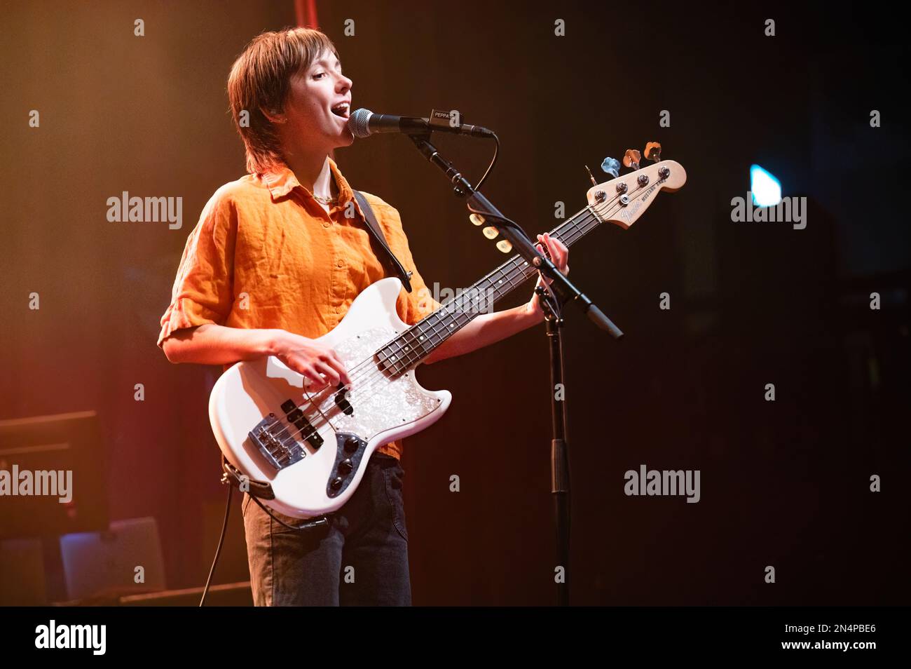 Manchester, Royaume-Uni. 08th févr. 2023. Ashton Hardman-le Cornu, Caleb Harper, Kieran Lama et Peppa Lane du groupe Spacey Jane se produit au Ritz de Manchester en O2 lors de leur tournée de 2023. 2023-02-08. Credit: Gary Mather/Alay Live News Credit: Gary Mather/Alay Live News Banque D'Images