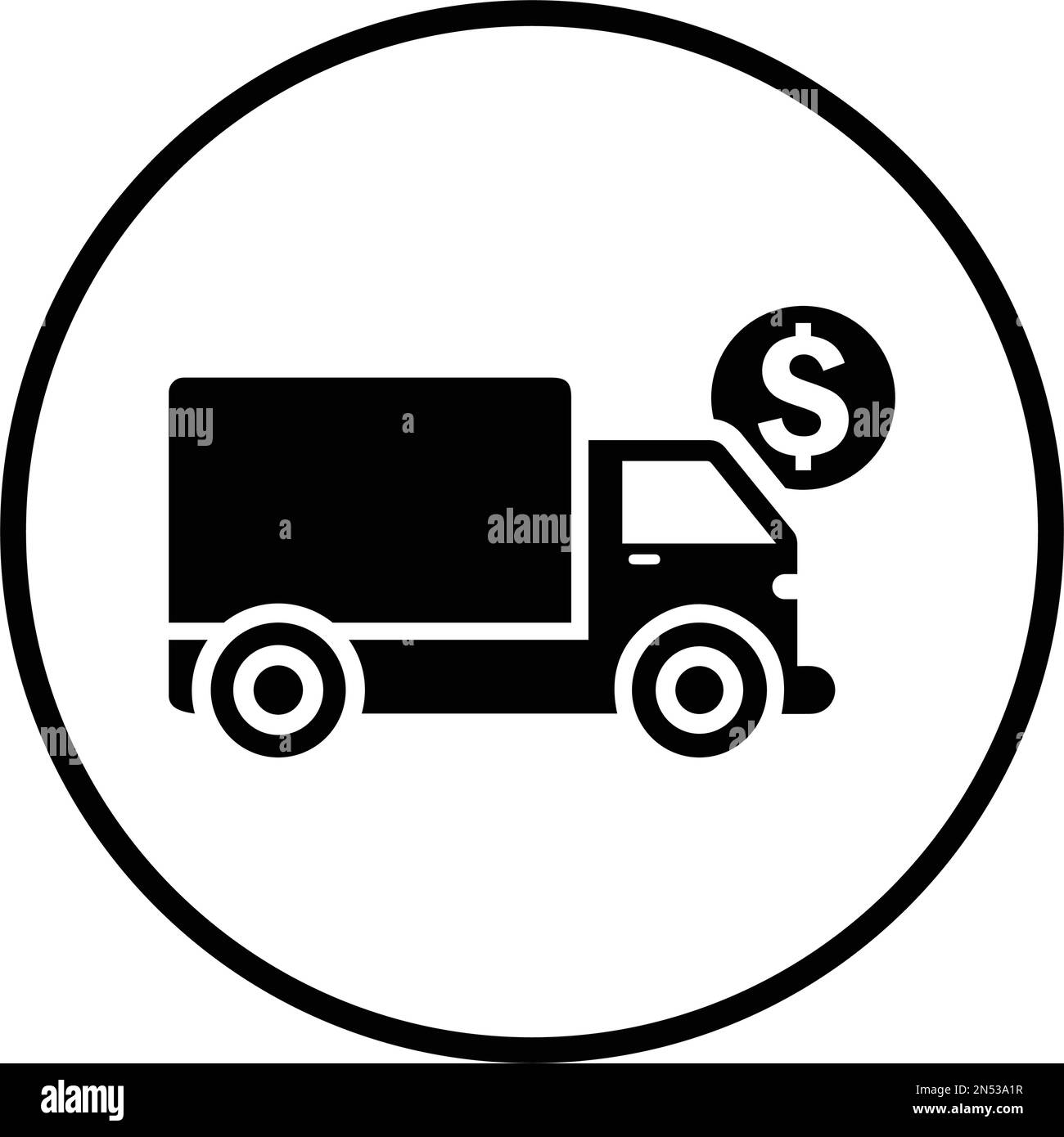 Voiture, icône de prêt. Illustration vectorielle simple bien organisée. Illustration de Vecteur