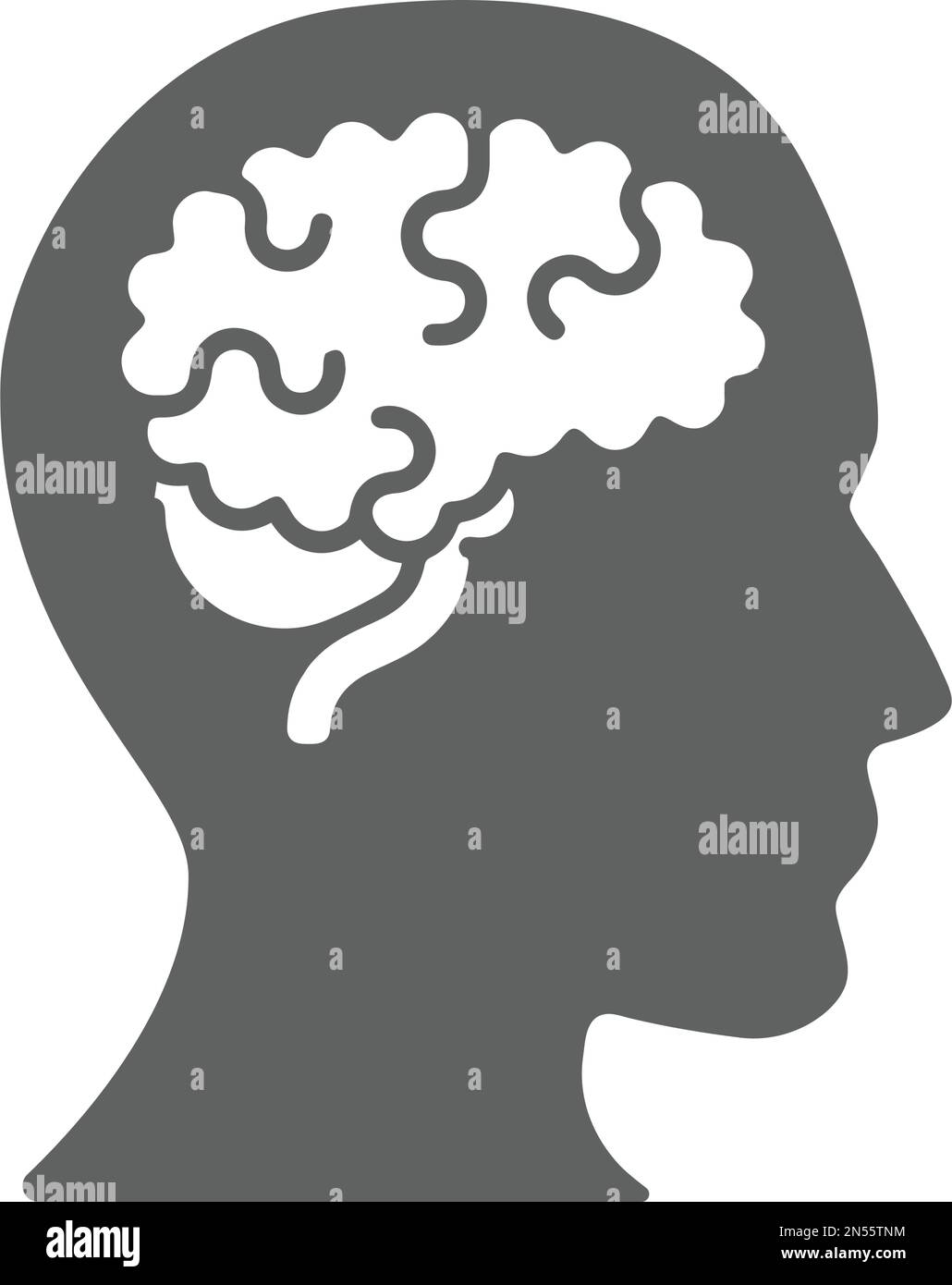 Neurology, Medical Icon - fichier EPS vectoriel. Utilisation parfaite pour les supports d'impression, le Web, les images de stock, l'utilisation commerciale ou tout type de projet de conception. Illustration de Vecteur