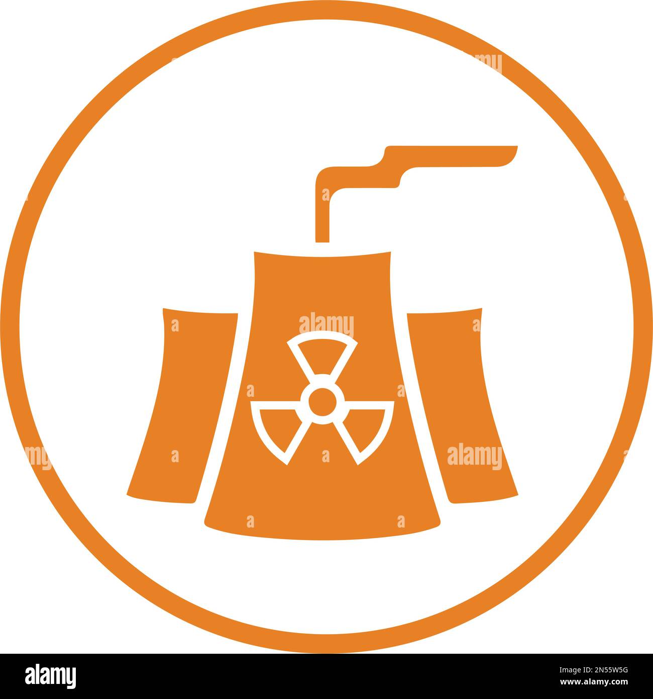 Nucléaire, icône de la science - fichier EPS vectoriel. Utilisation parfaite pour les supports d'impression, le Web, les images de stock, l'utilisation commerciale ou tout type de projet de conception. Illustration de Vecteur