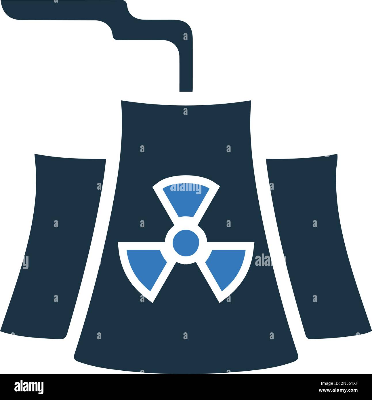 Nucléaire, icône de la science - fichier EPS vectoriel. Utilisation parfaite pour les supports d'impression, le Web, les images de stock, l'utilisation commerciale ou tout type de projet de conception. Illustration de Vecteur