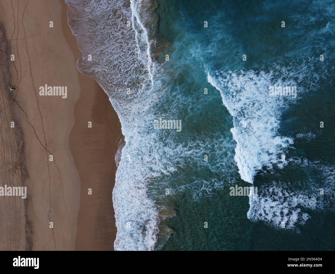 Fuerteventura-Beach-Waves Banque D'Images