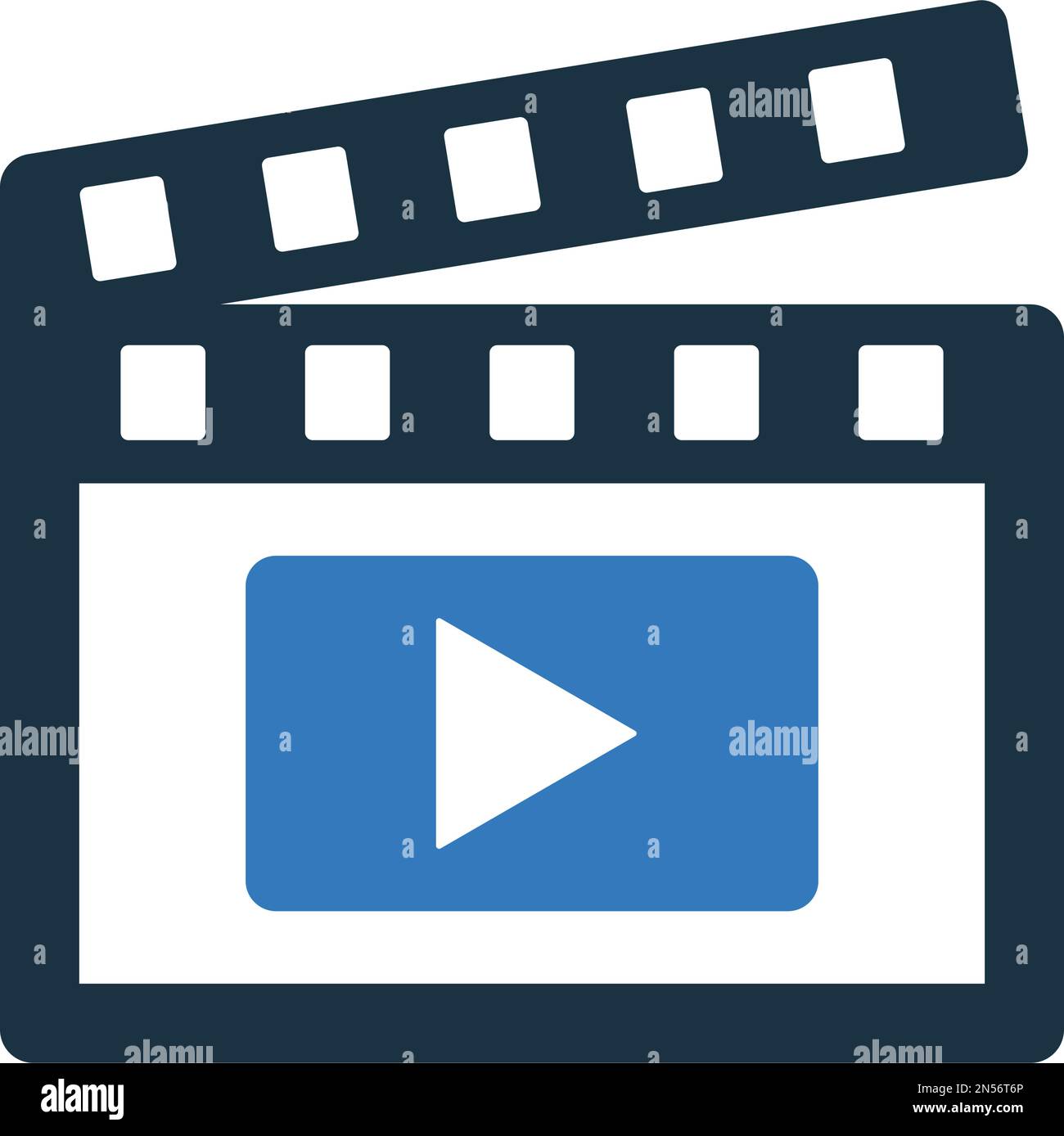 Lecteur, icône de vidéographie - idéal pour concevoir et développer des sites Web, des fichiers imprimés et des présentations, des supports promotionnels et bien plus encore. Ven Illustration de Vecteur