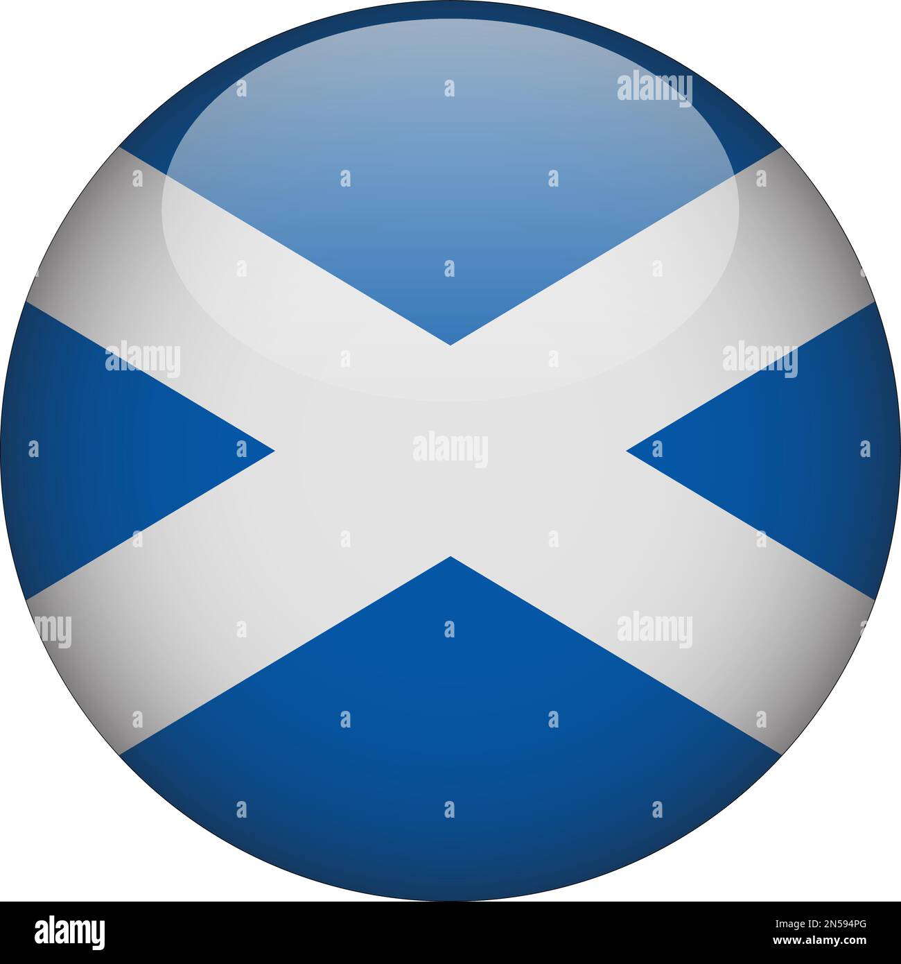 Scotland map outline vector Banque de photographies et d’images à haute ...