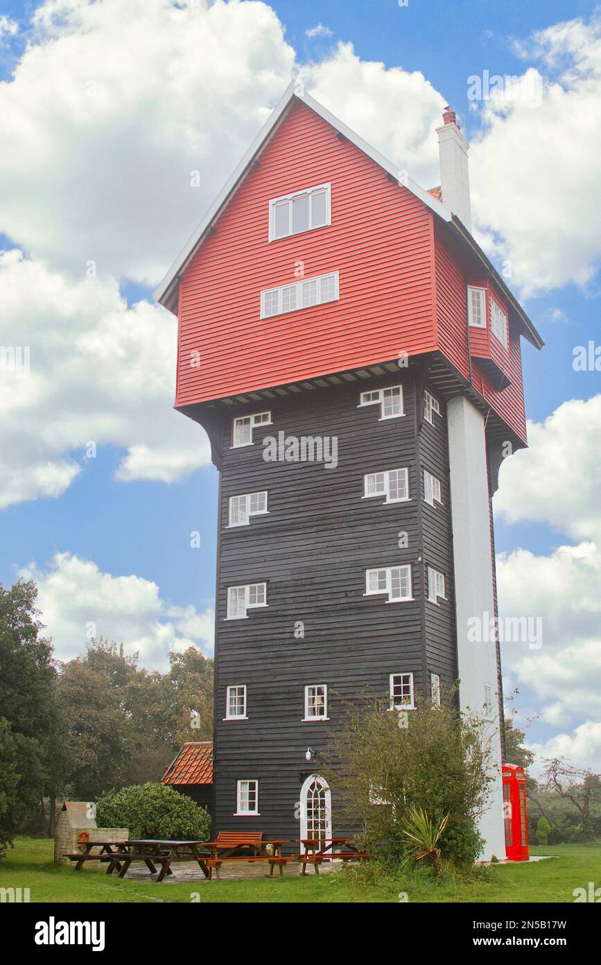 Maison dans les nuages Aldeburgh UK Banque D'Images