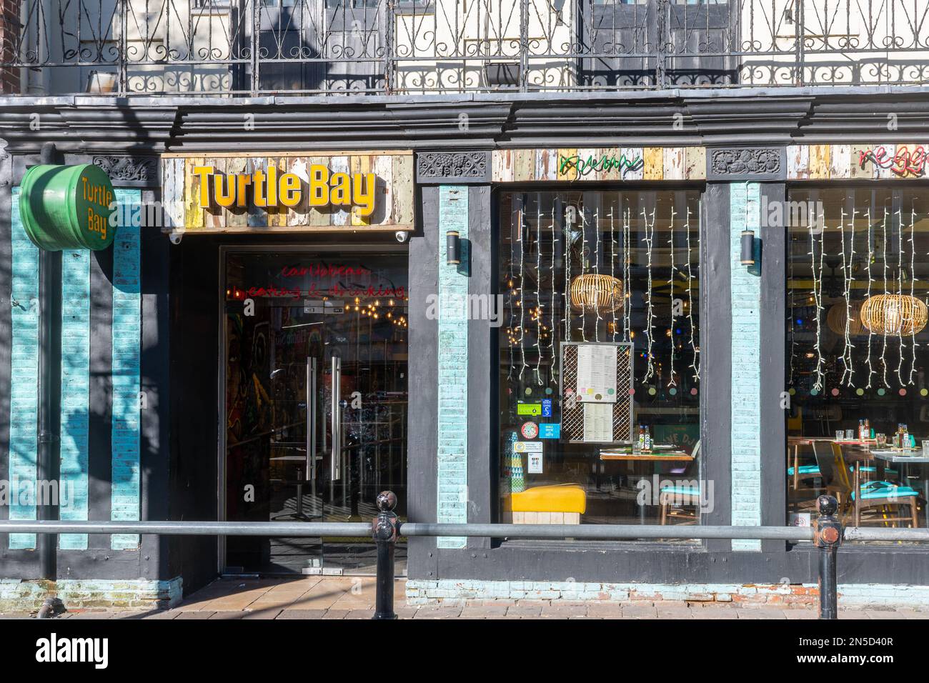 Restaurant Turtle Bay Caribbean à Staines-upon-Thames, Surrey, Angleterre, Royaume-Uni Banque D'Images