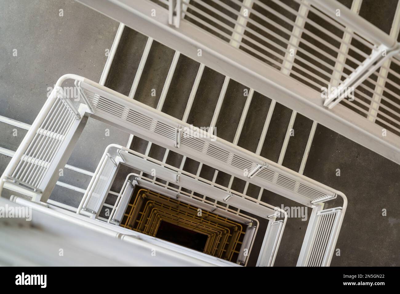 Staircase, New York, États-Unis Banque D'Images