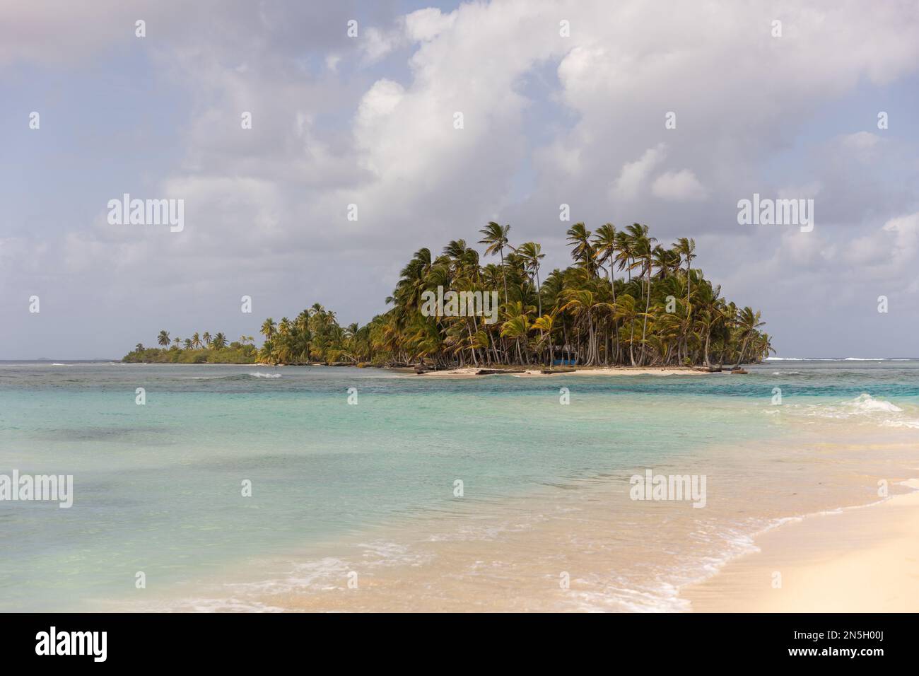 Îles San Blas, Panama Banque D'Images