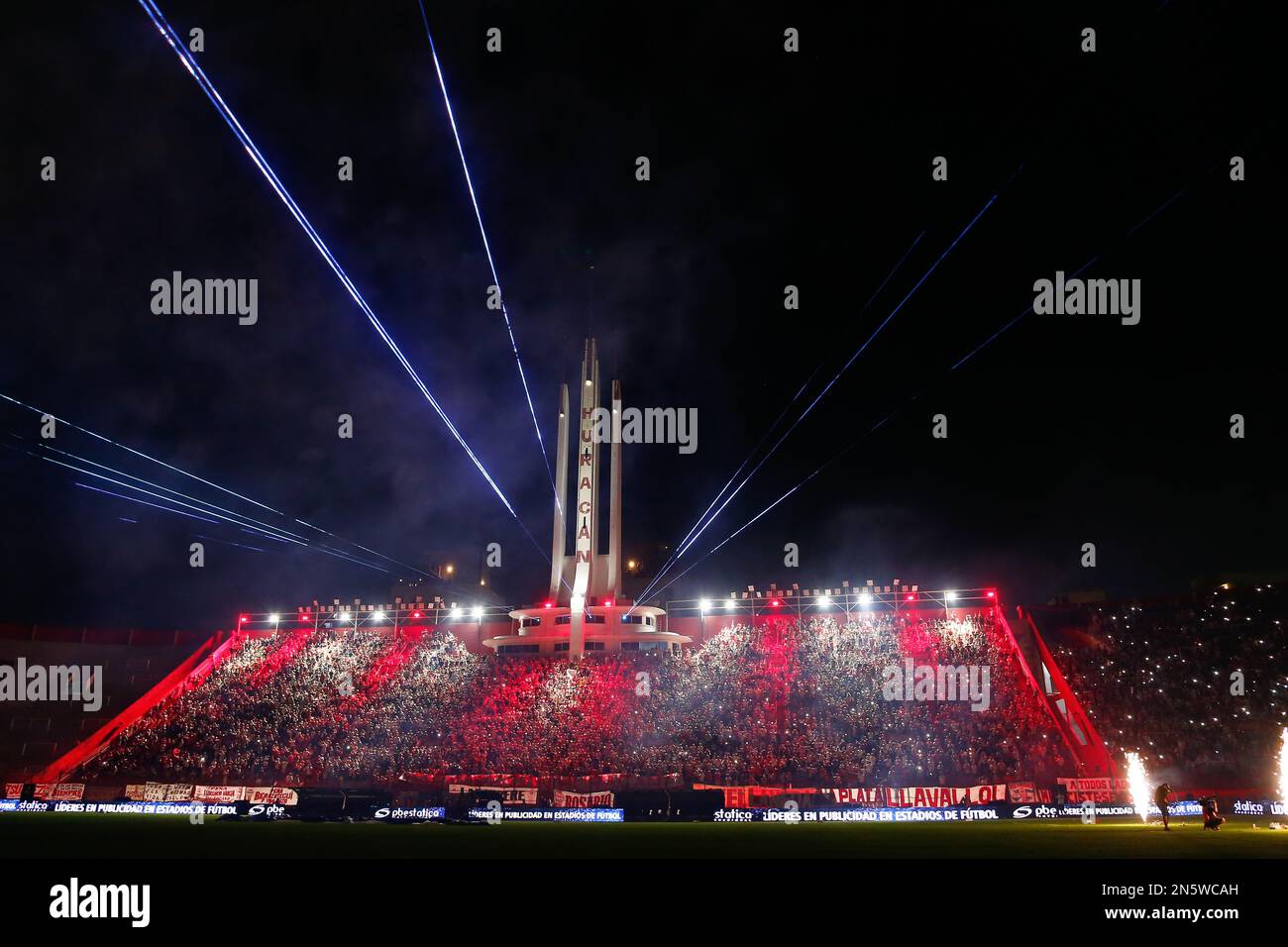 Huracan Stadium Club de football Argentine Banque D'Images