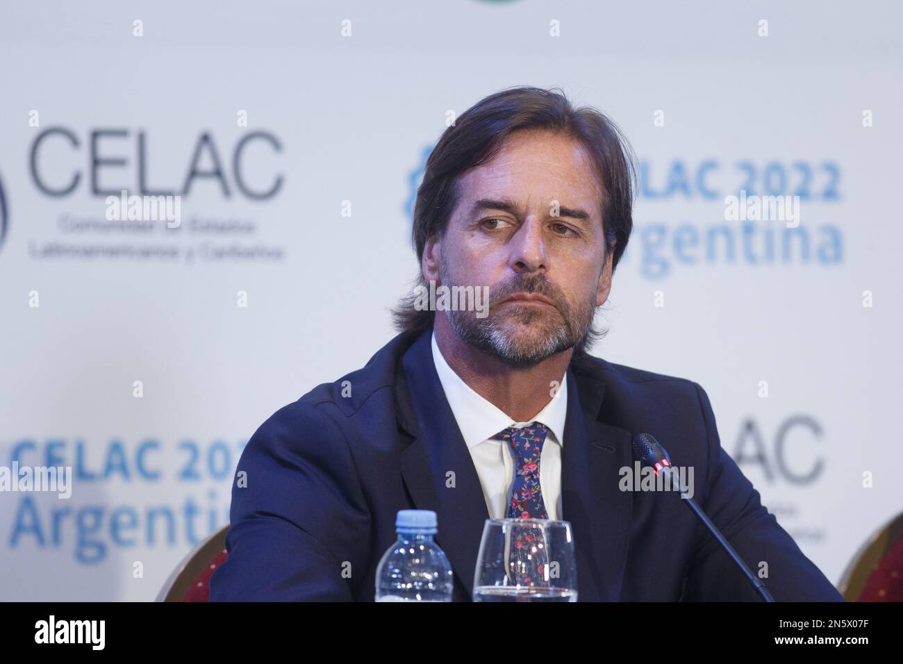 Luis Lacalle Pou Président de l'Uruguay Banque D'Images