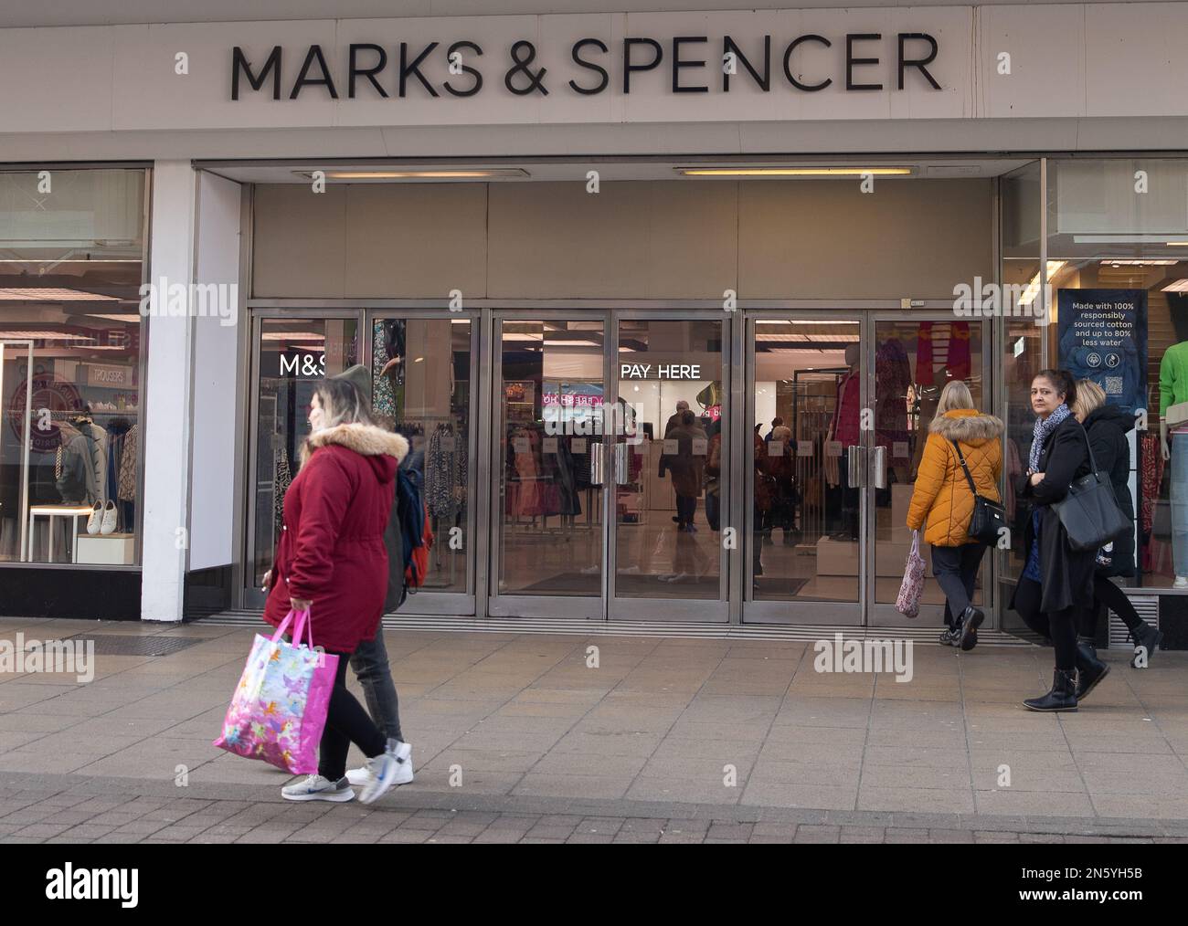Uxbridge, quartier londonien de Hillingdon, Royaume-Uni. 9th février