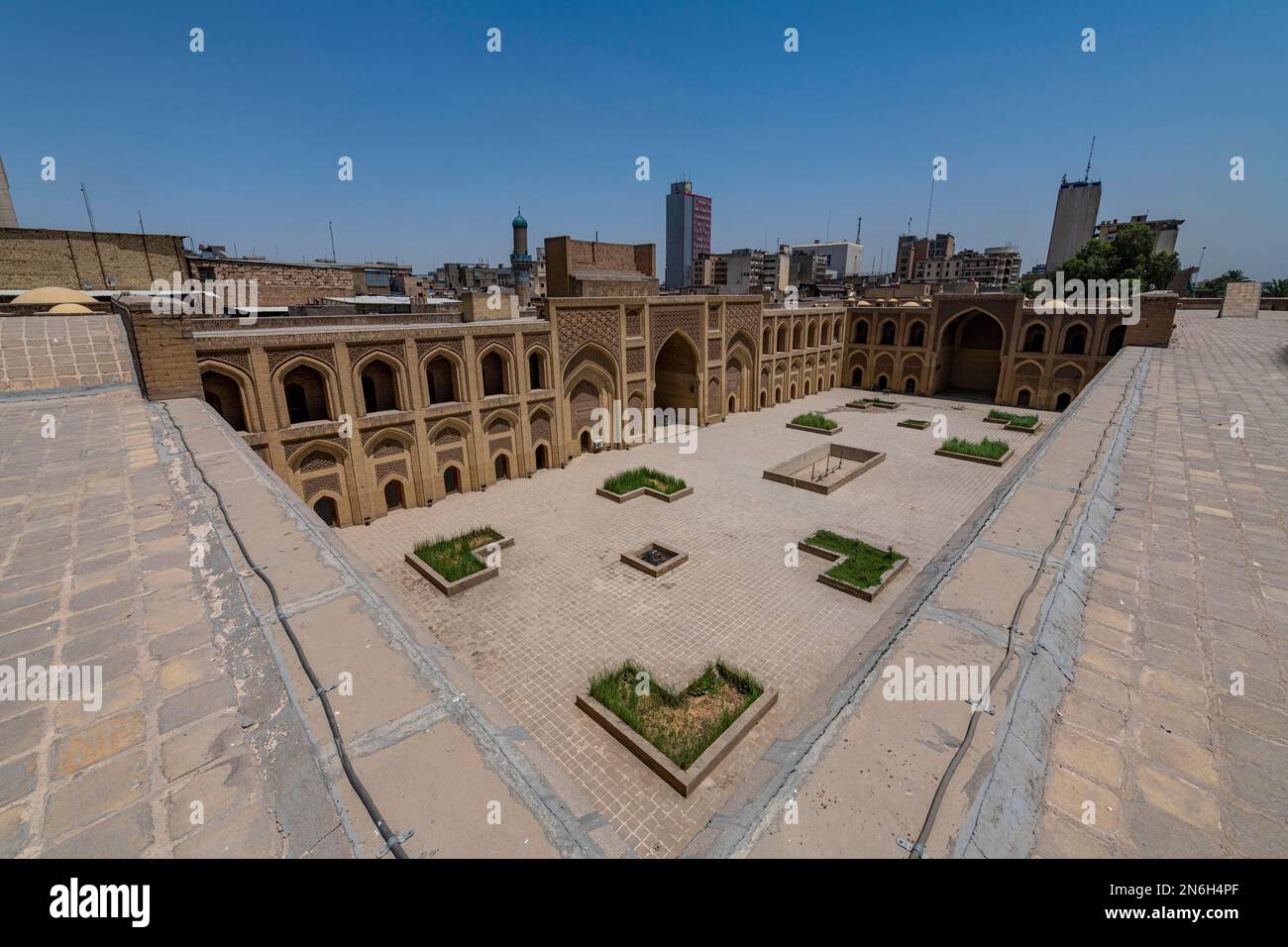 AL Mustansirya School, la plus ancienne université du monde, Bagdad, Irak Banque D'Images