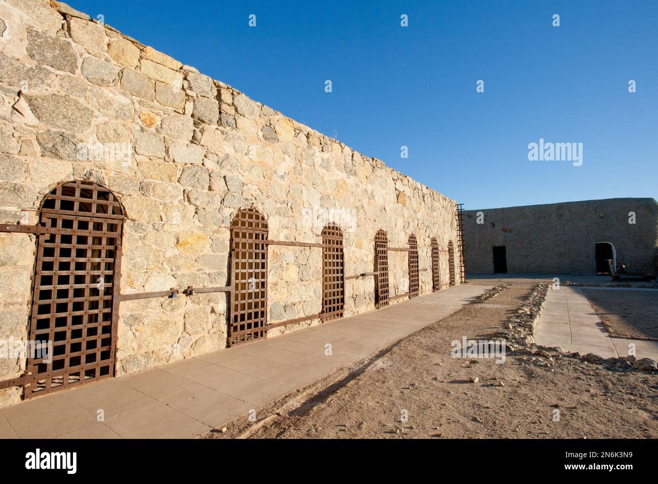 Célèbre prison territoriale de Yuma, parc historique de l'État de l'Arizona, États-Unis Banque D'Images