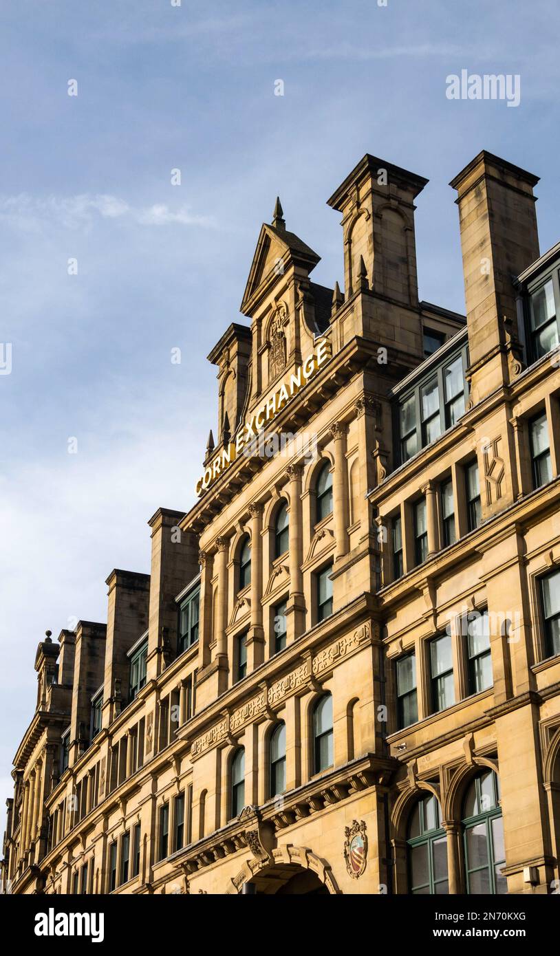 Le bâtiment de la bourse de maïs de Manchester, Royaume-Uni Banque D'Images