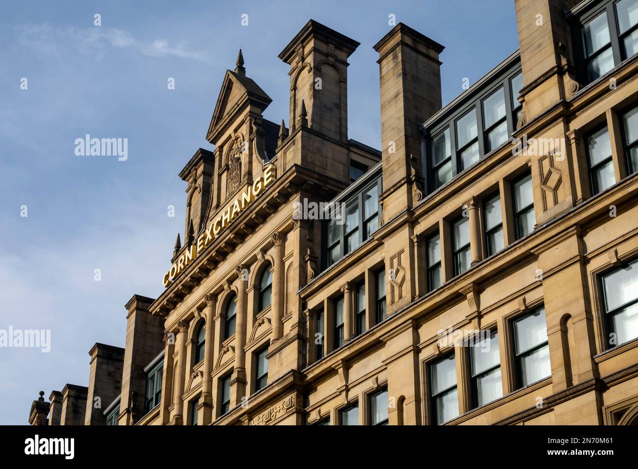 Le bâtiment de la bourse de maïs de Manchester, Royaume-Uni Banque D'Images