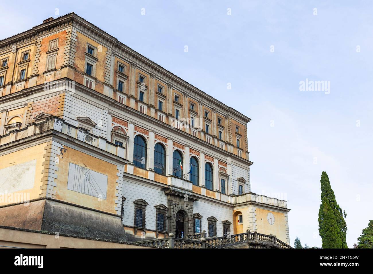 Italie, Latium, Caprarola: Villa Farnese Banque D'Images