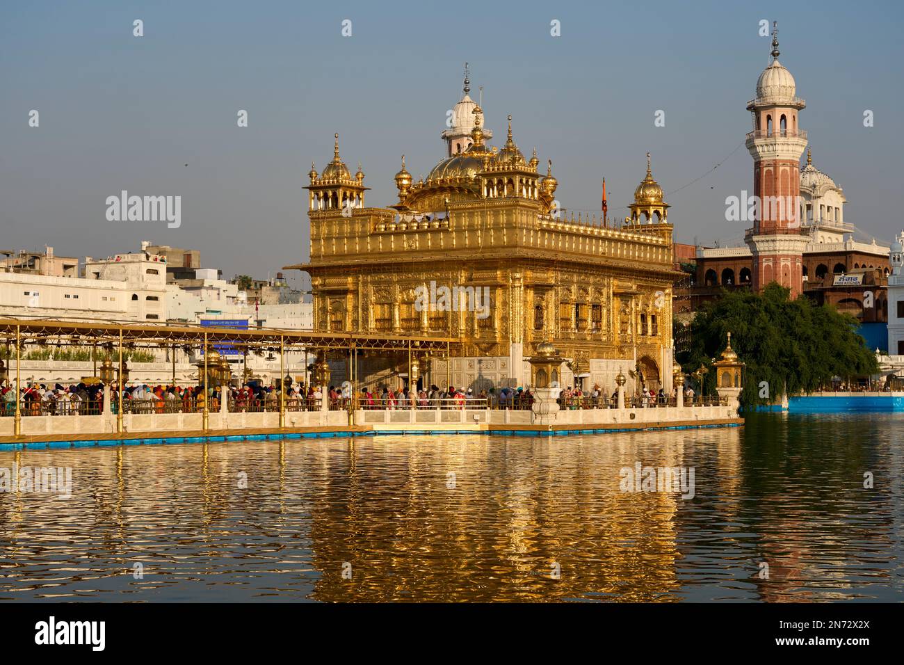 Temple d'Or Amritsar Diwali Banque D'Images