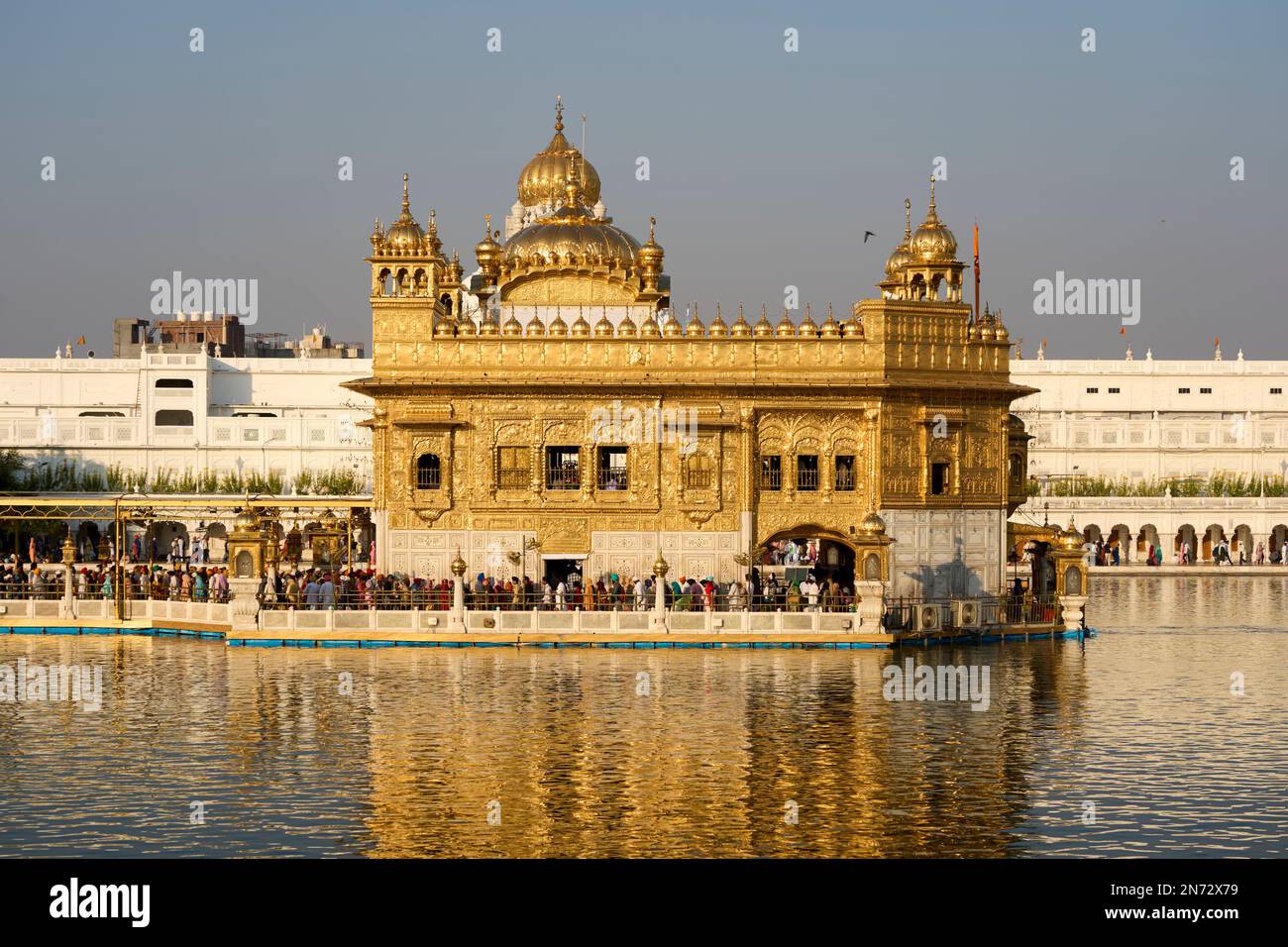Temple d'Or Amritsar Diwali Banque D'Images