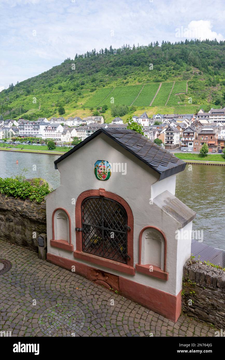 Allemagne, Rhénanie-Palatinat, Cochem-Zell Moselle, Cochem, plus petite ville de comté d'Allemagne Banque D'Images