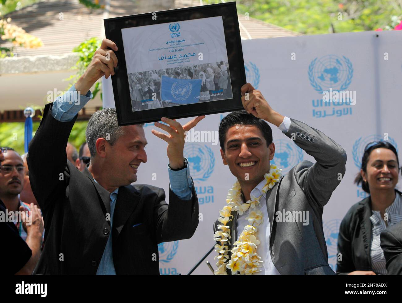 Filippo Grandi, Commissioner General of the United Nations Relief and ...