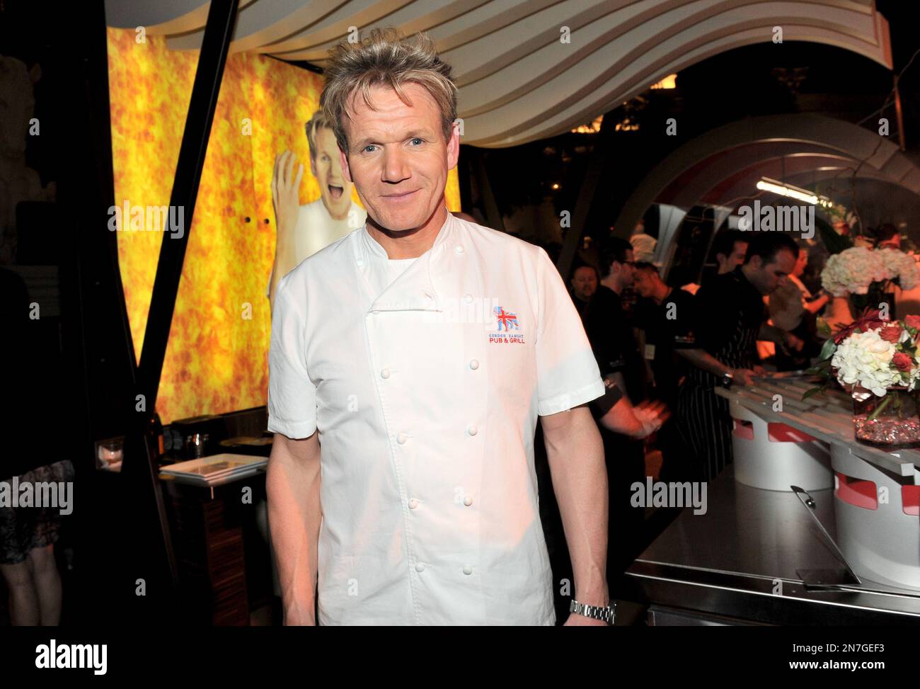 IMAGE DISTRIBUTED FOR CHASE SAPPHIRE Chef Gordon Ramsey attends "The Grand Tasting" during