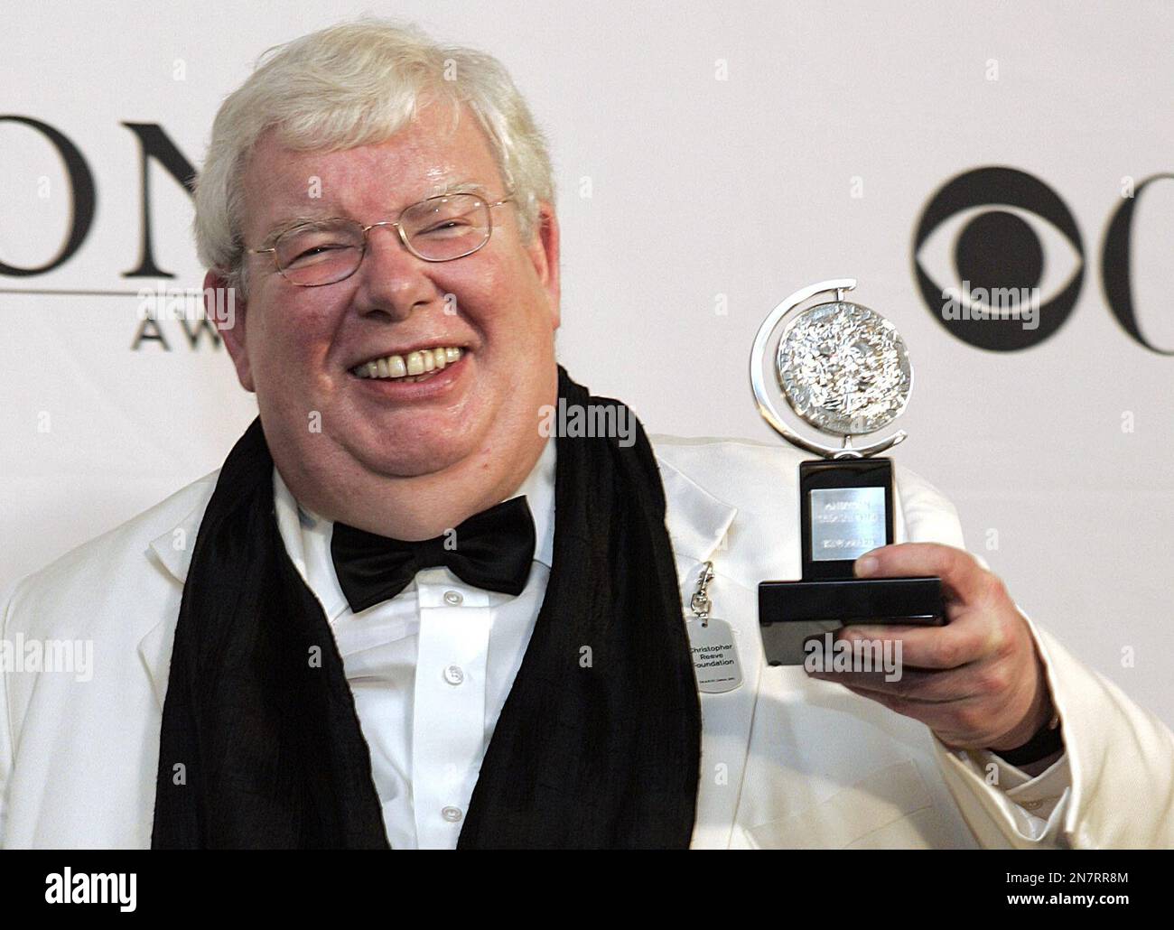 Richard Griffiths of "The History Boys" poses for a picture with his