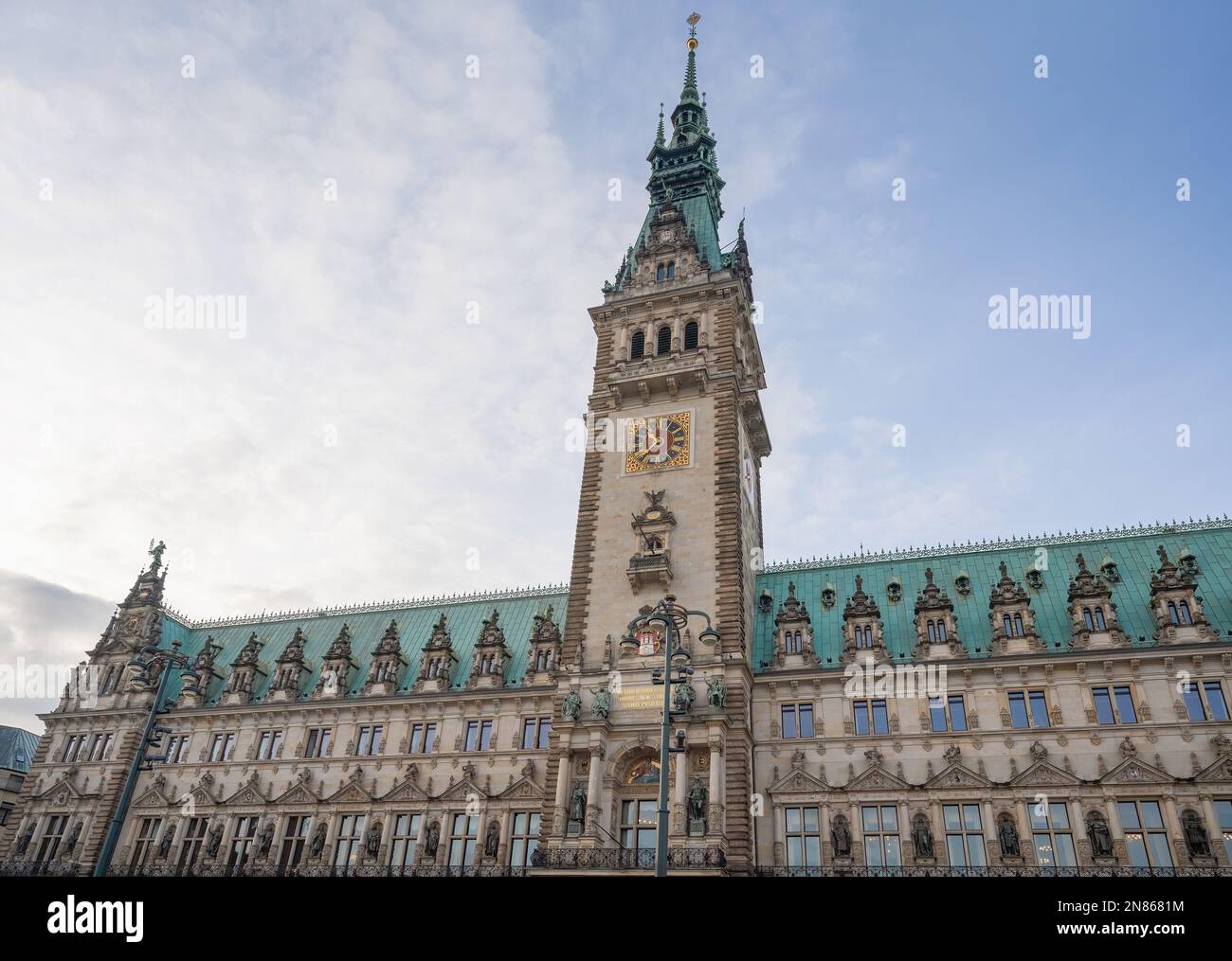 Hôtel de ville de Hambourg - Hambourg, Allemagne Banque D'Images