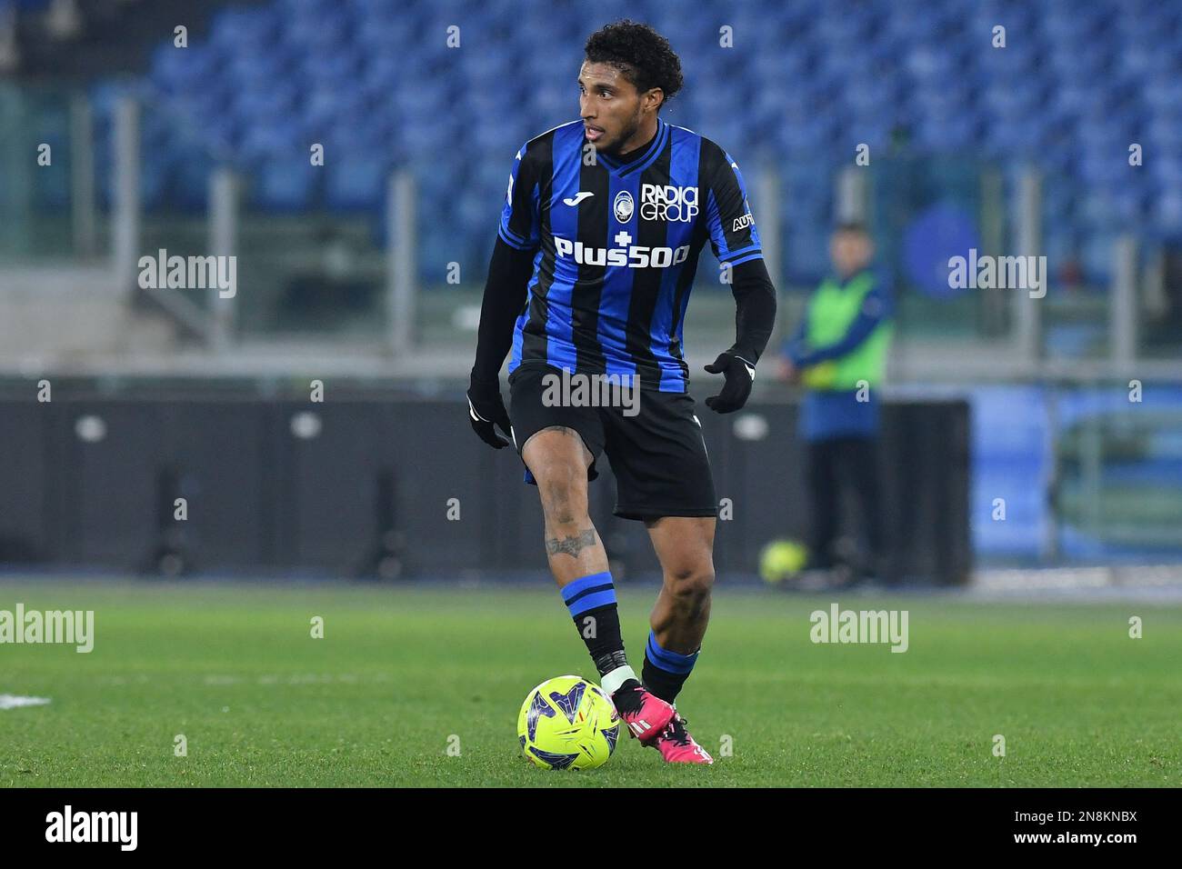 Stadio Olimpico, Rome, Italie. 11th févr. 2023. Serie A football ; Lazio versus Atalanta; Ederson d'Atalanta crédit: Action plus Sports/Alamy Live News Banque D'Images