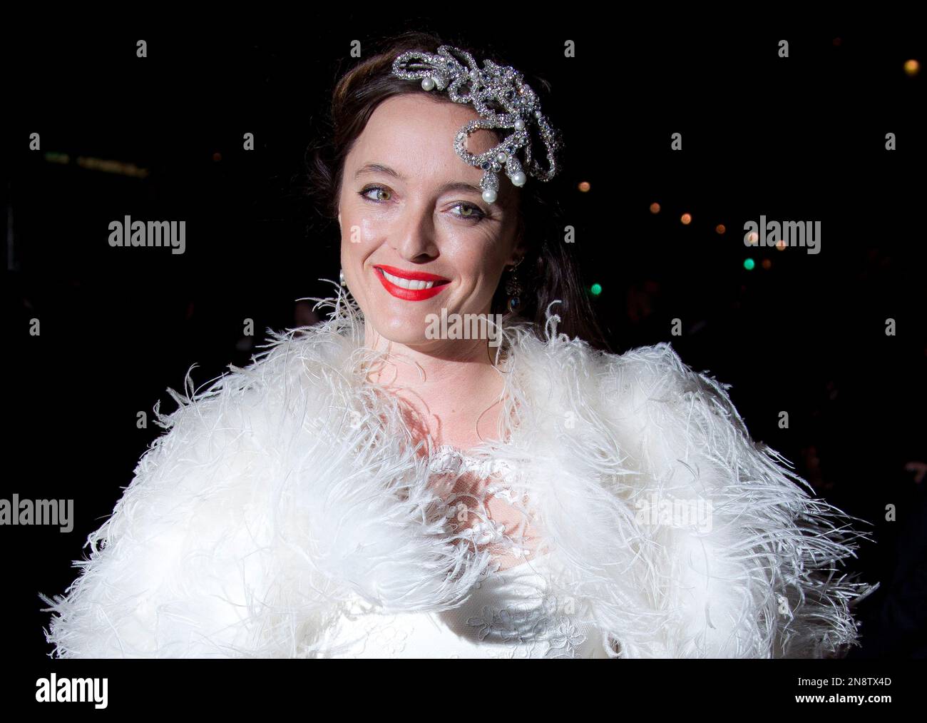 Alice Temperley arrives on the red carpet for the V&A Hollywood Costume ...