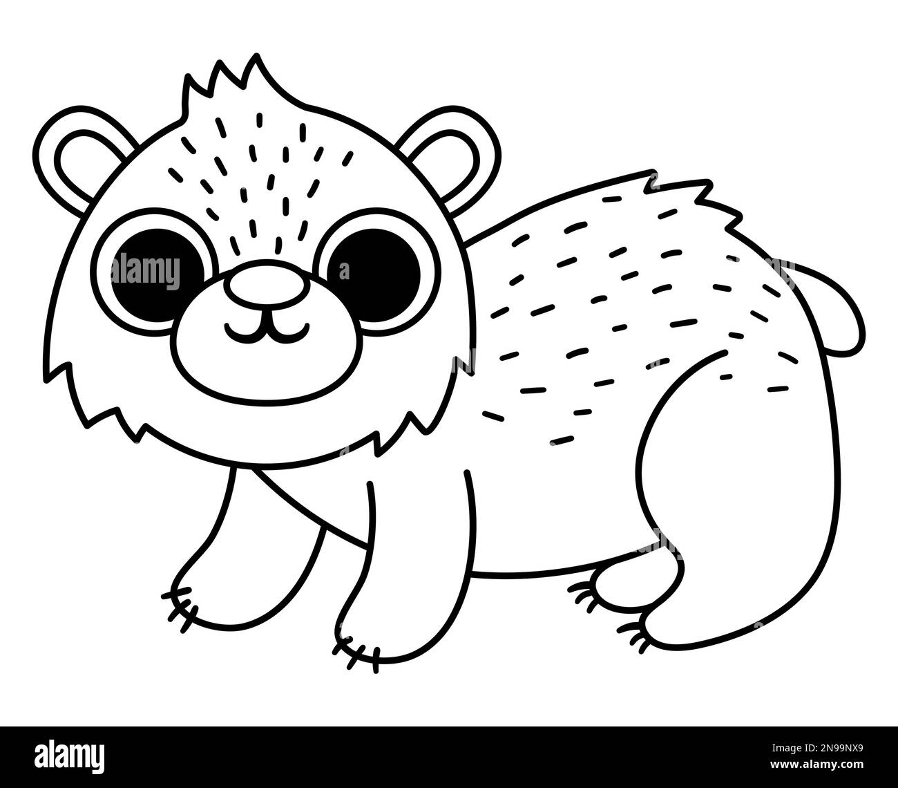 Icône représentant un ours polaire noir et blanc vectoriel. Illustration de la ligne des espèces menacées. Animal éteint mignon. Illustration amusante d'animaux sauvages pour les enfants. Nature pro Illustration de Vecteur Icône représentant un ours polaire noir et blanc vectoriel. Illustration de la ligne des espèces menacées. Animal éteint mignon. Illustration amusante d'animaux sauvages pour les enfants. Nature pro Illustration de Vecteur