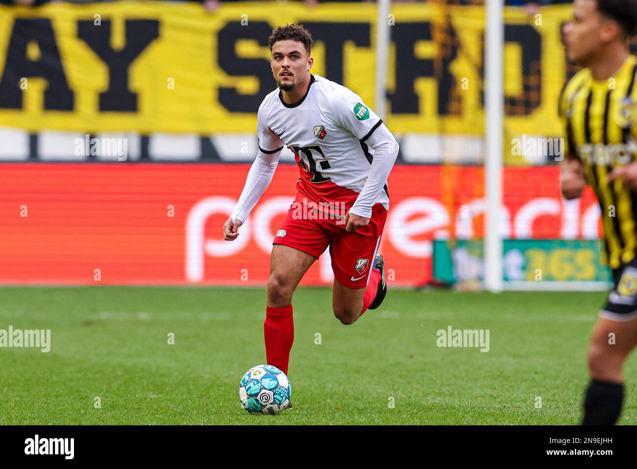 ARNHEM, PAYS-BAS - FÉVRIER 12 : Ruben Kluivert du FC Utrecht lors du match néerlandais entre vitesse et FC Utrecht à Gelredome sur 12 février 2023 à Arnhem, pays-Bas (photo de Ben gal/Orange Pictures) Banque D'Images