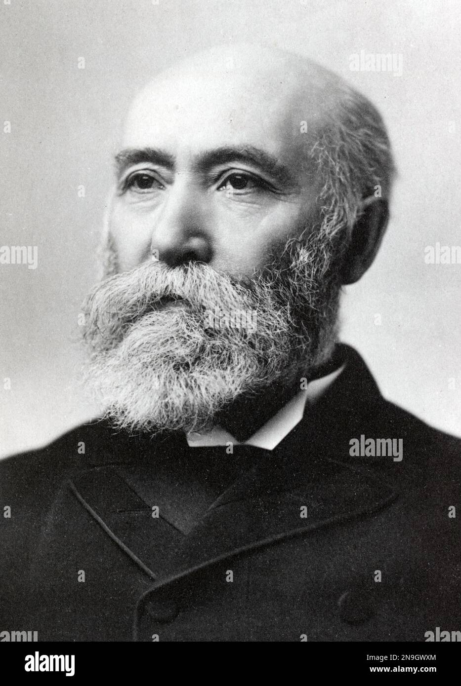 William Henry Smith (1833 – 1896) rédacteur de journal et politicien républicain Banque D'Images