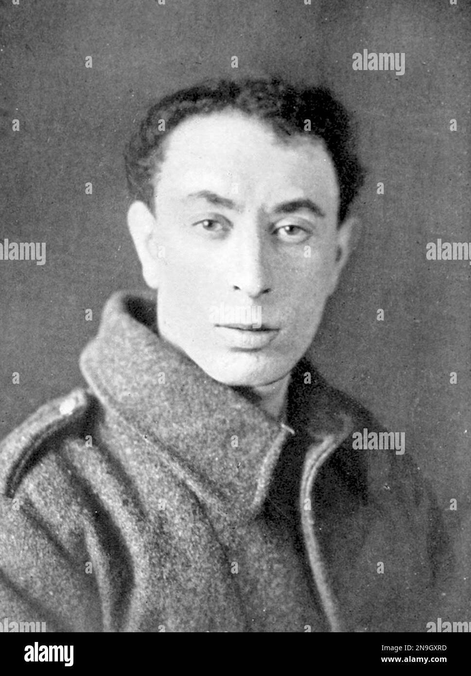 Isaac Rosenberg (1890 – 1918) poète et artiste anglais. Banque D'Images