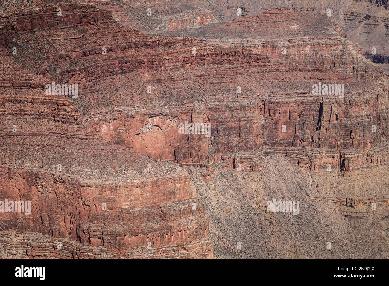 Célèbre Grand Canyon en Arizona, États-Unis Banque D'Images