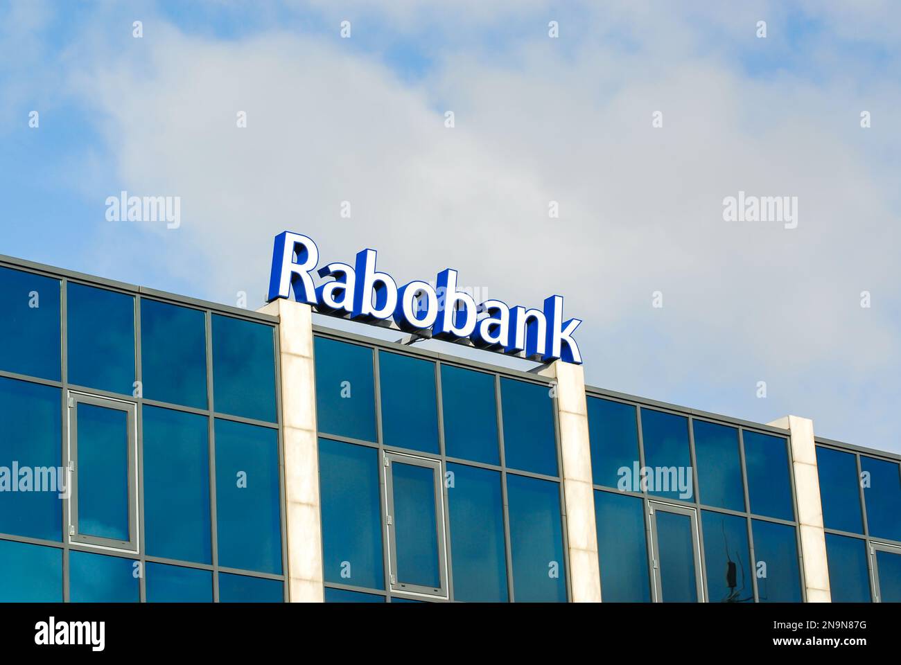 Bâtiment Rabobank Banque D'Images