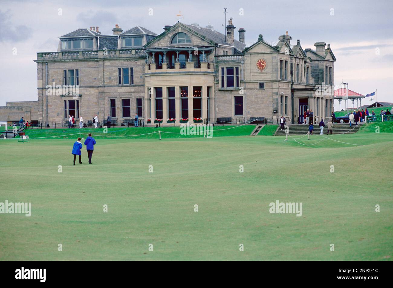 St. Parcours de golf Andrews en Écosse, 'The Home of Golf' ; St. Andrews, Fife, Écosse Banque D'Images