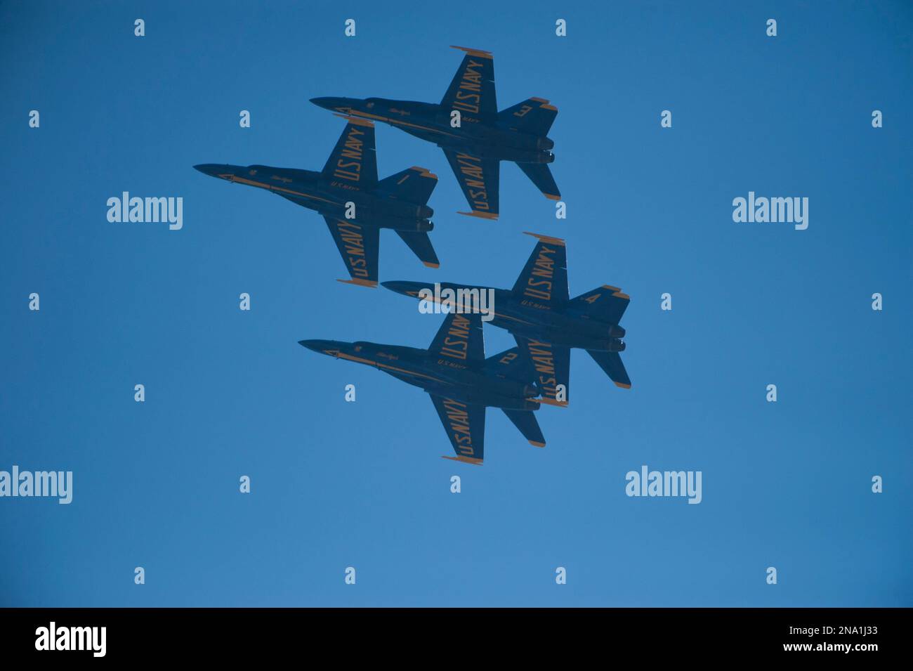 Les Blue Angels de la Marine participent à un spectacle aérien à Lincoln, Nebraska, USA ; Lincoln, Nebraska, États-Unis d'Amérique Banque D'Images