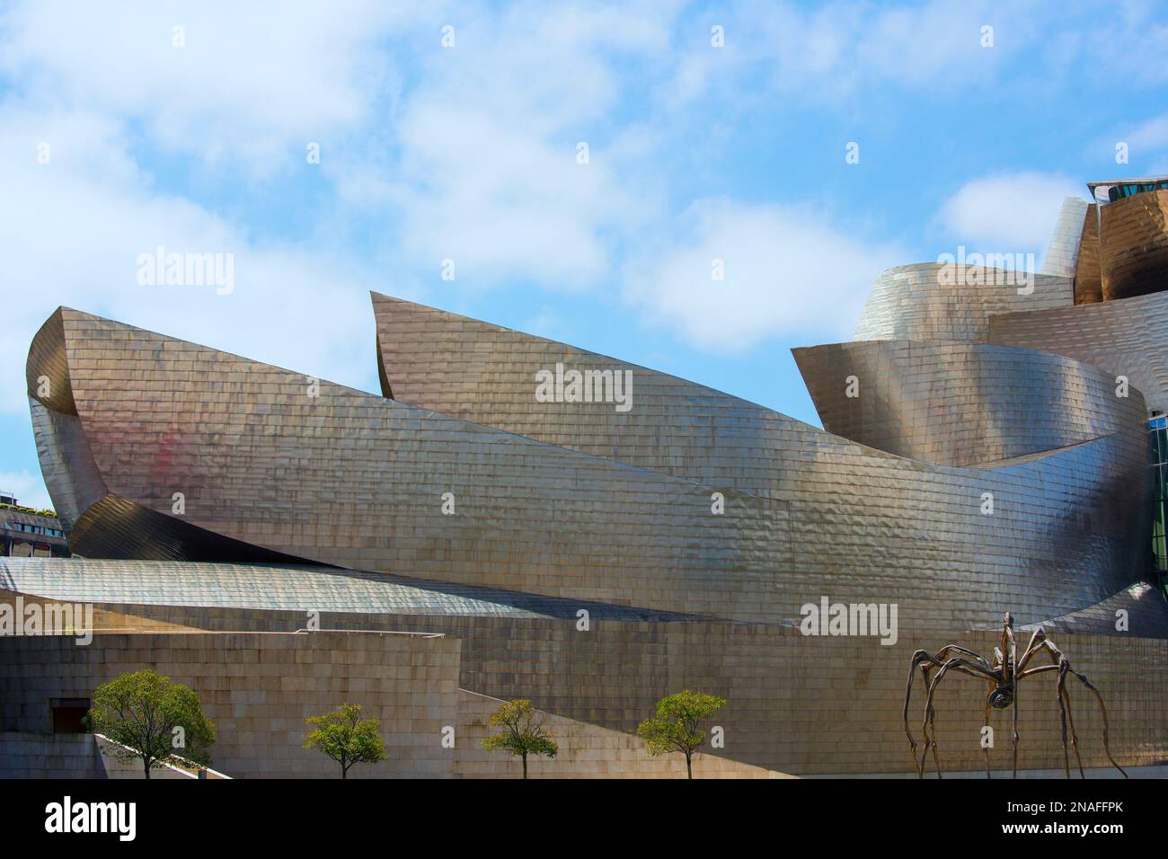 Musée Guggenheim Bilbao ; Bilbao, Espagne Banque D'Images