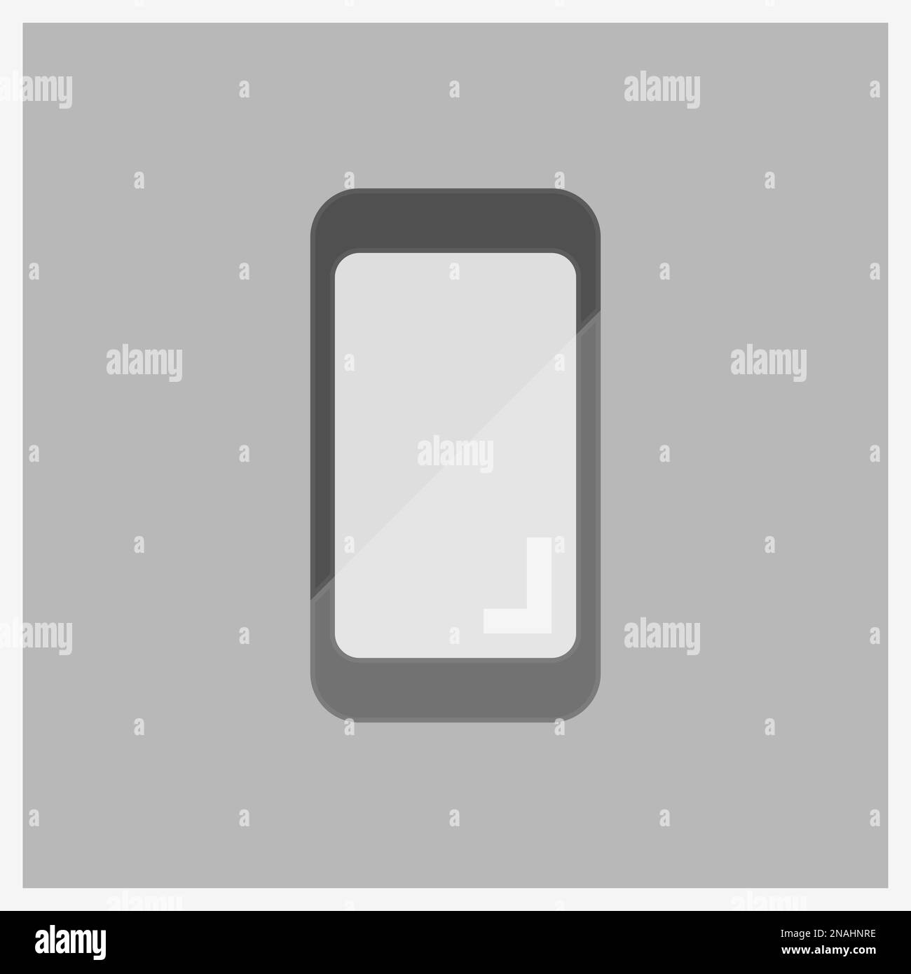 Icônes vectorielles simples. Illustration plate sur un smartphone à thème Illustration de Vecteur