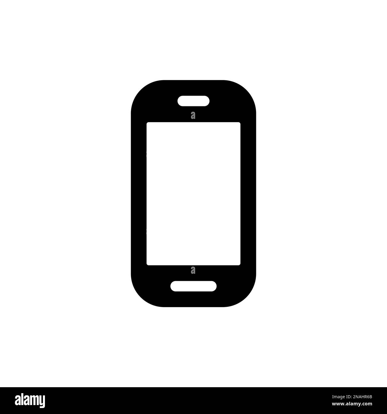 Icônes vectorielles simples. Illustration plate sur un smartphone à thème Illustration de Vecteur