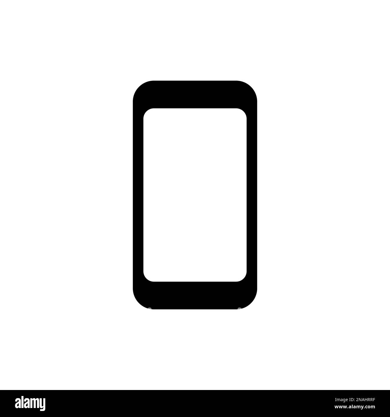 Icônes vectorielles simples. Illustration plate sur un smartphone à thème Illustration de Vecteur