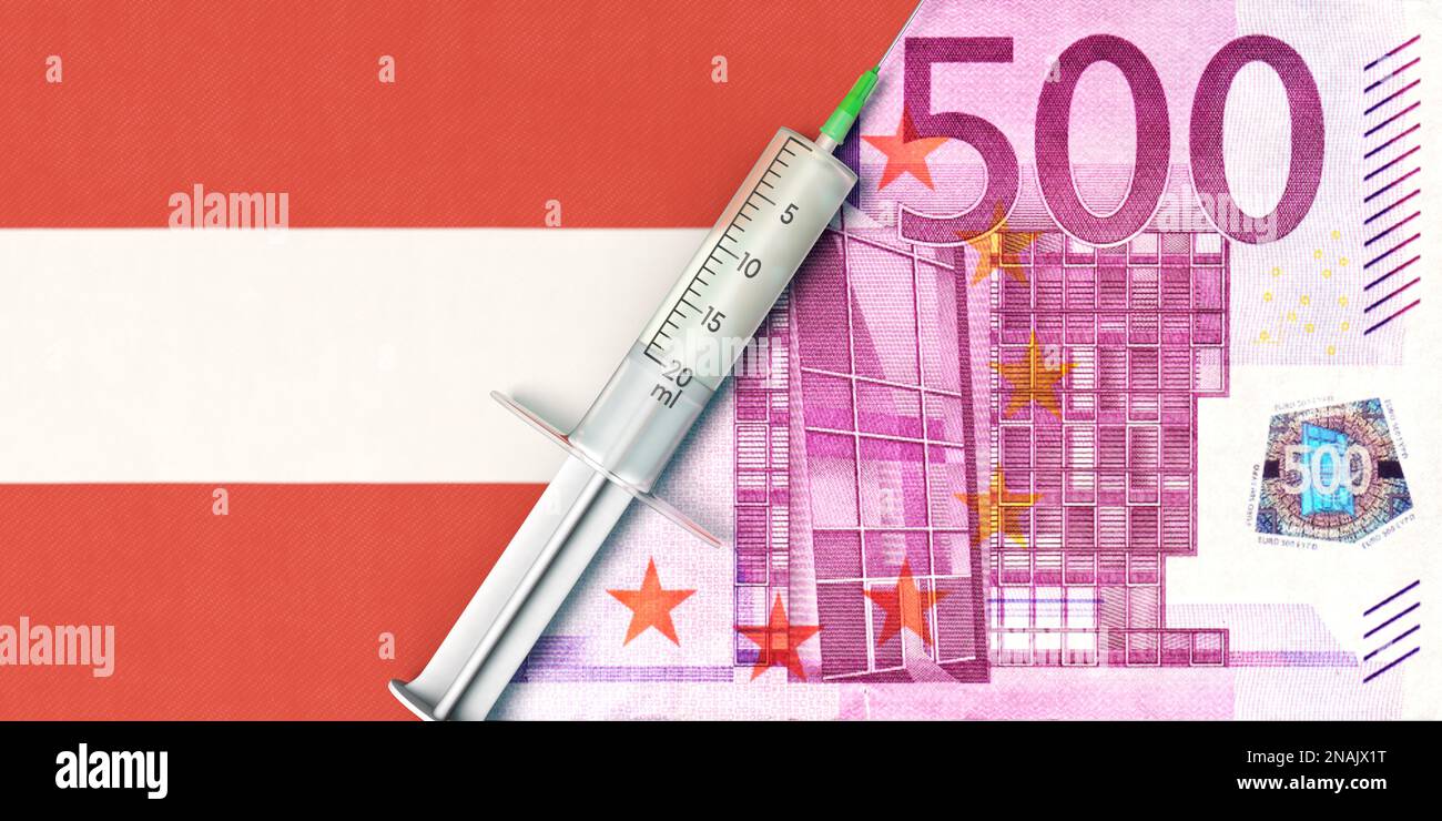 Soins de santé et coûts en Autriche Banque D'Images