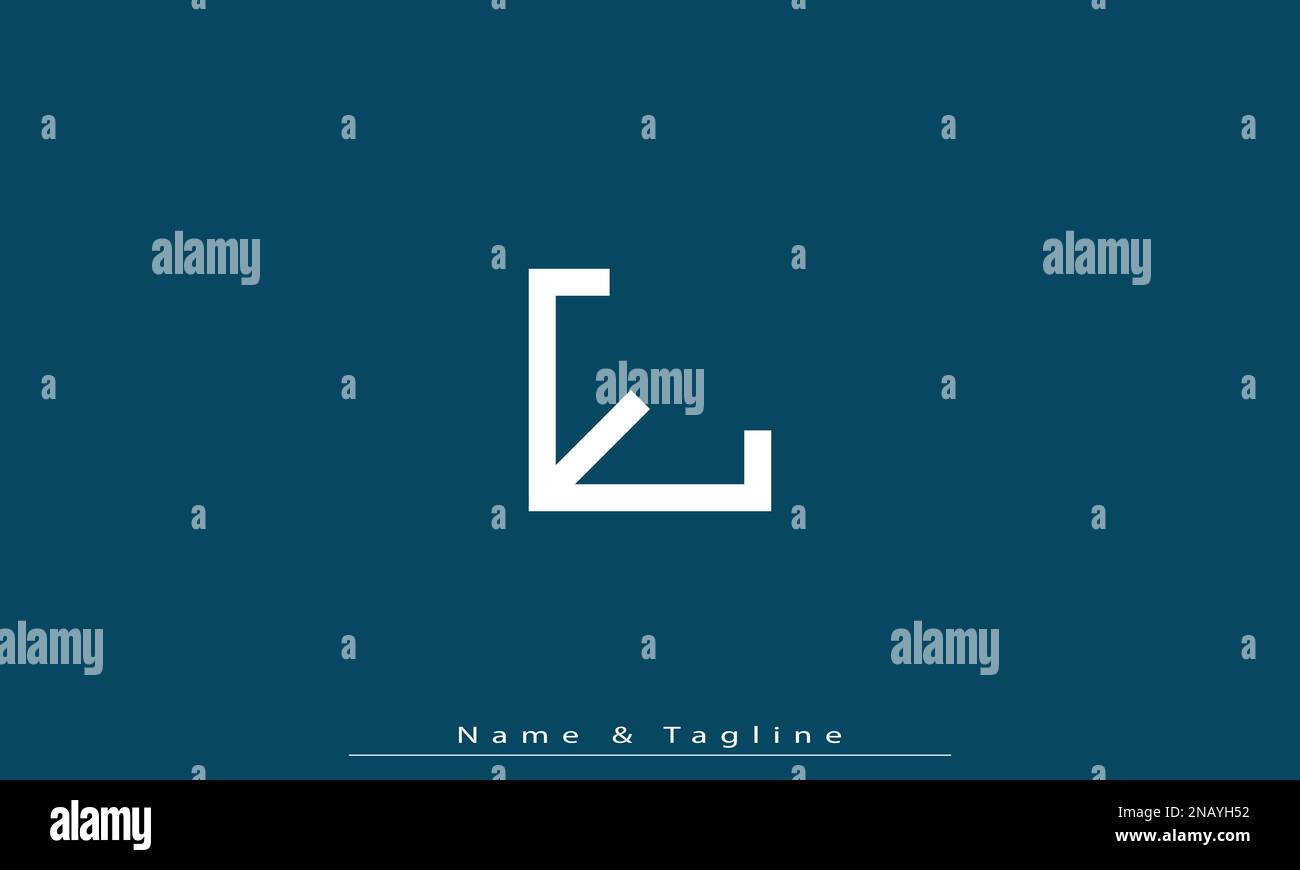 Lettres de l'alphabet initiales Monogram logo E Illustration de Vecteur