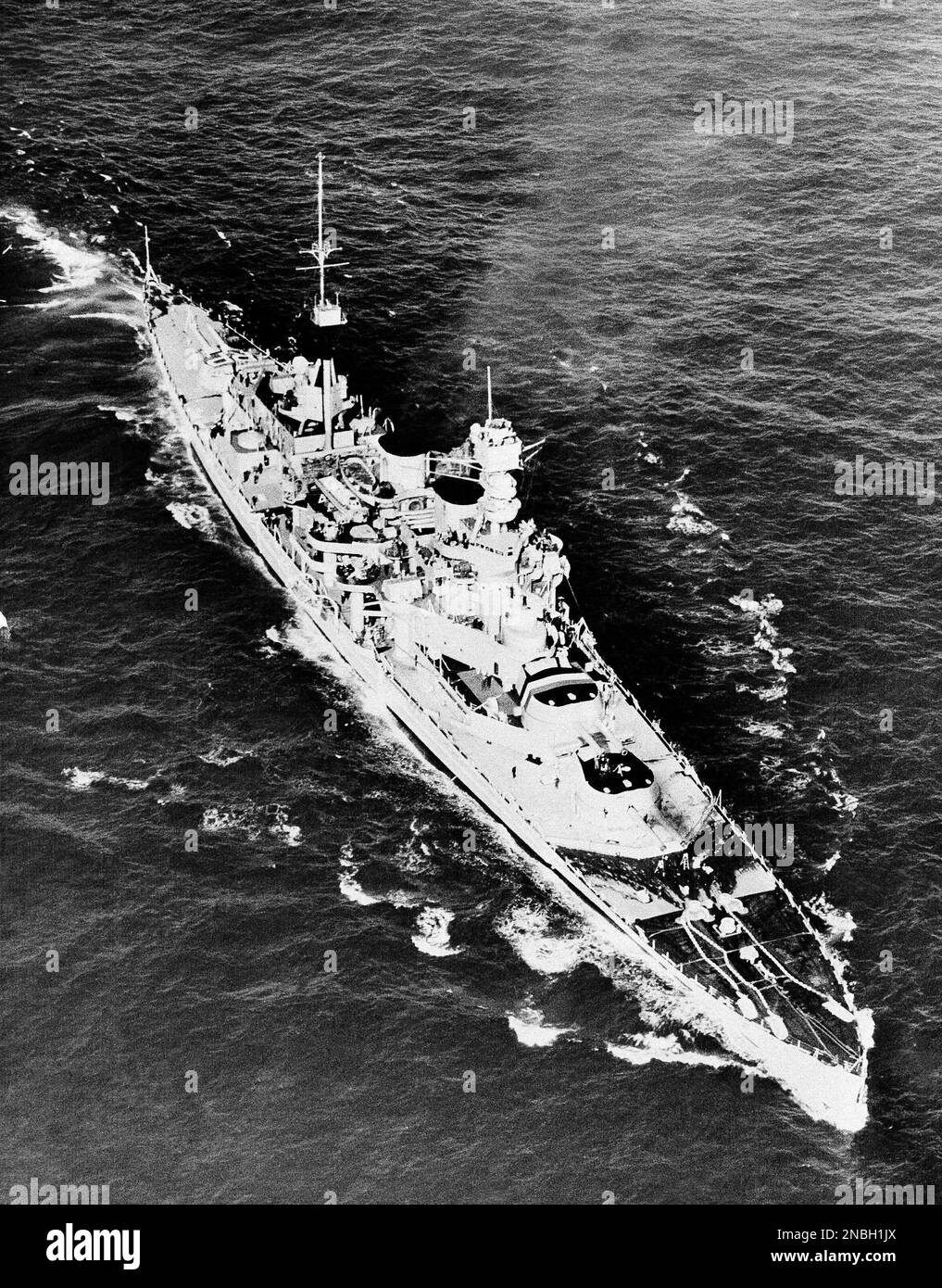 H.M.S. Repulse shown on March 23, 1937. (AP Photo) Banque D'Images